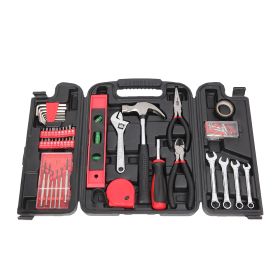 136-piece Tool Set (Option: Red Black)