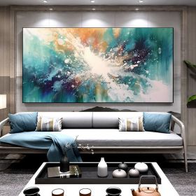 Hand Painted Oil Painting Large Acrylic Oil Painting On Canvas Abstract Painting Canvas Original abstract canvas wall art contemporary Painting F (style: 01, size: 60x120cm)